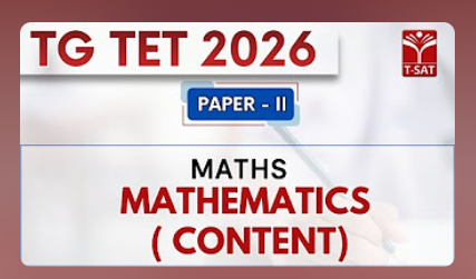 TGTET 2026 - PAPER - II (Mathematics)